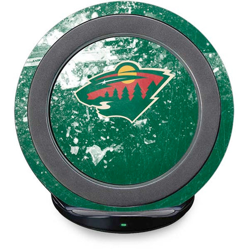 NHL Minnesota Wild Frozen Fast Charge Wireless Charging Stand Skin